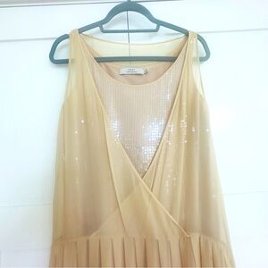 Designer Robert Rodriguez Silk & Sequin Dress